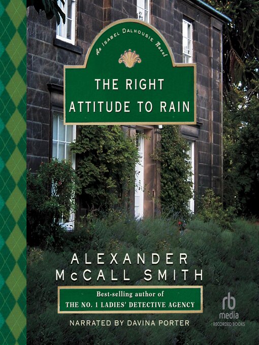 Title details for The Right Attitude to Rain by Alexander McCall Smith - Available